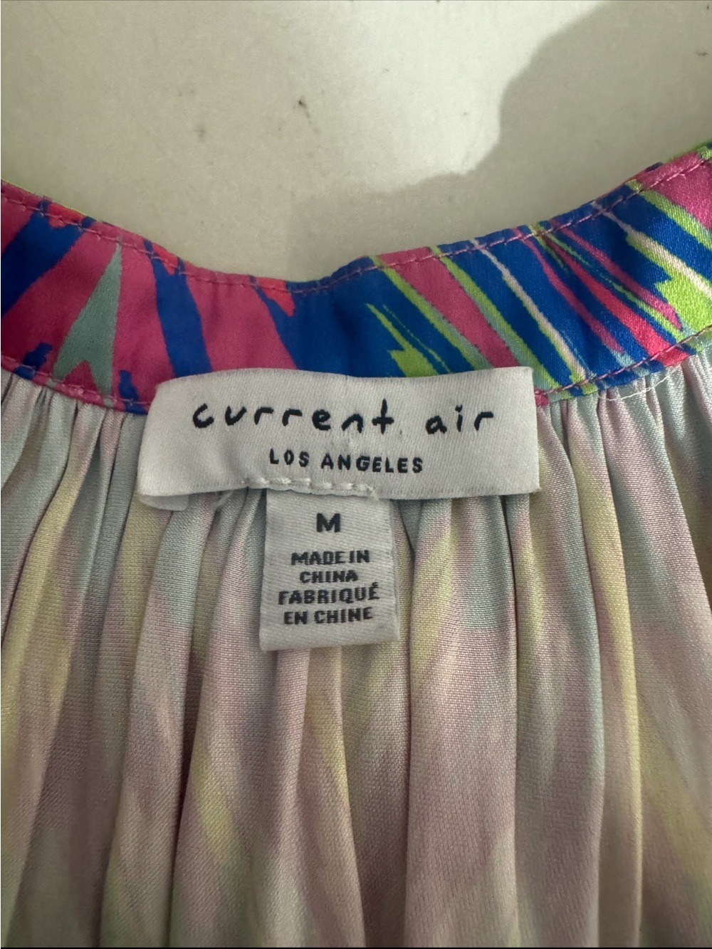 Current Air Colorful Patterned Midi Dress Size Medium - Picture 4 of 7